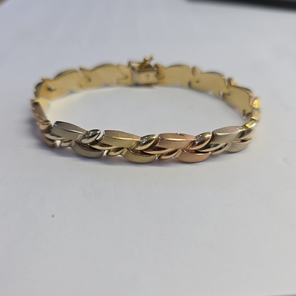 PULSERA ORO 14 K 12,40 GRMS (SEMINUEVO)