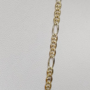 CADENA ORO COMBINADO 14 K 8 GRMS (SEMINUEVO)