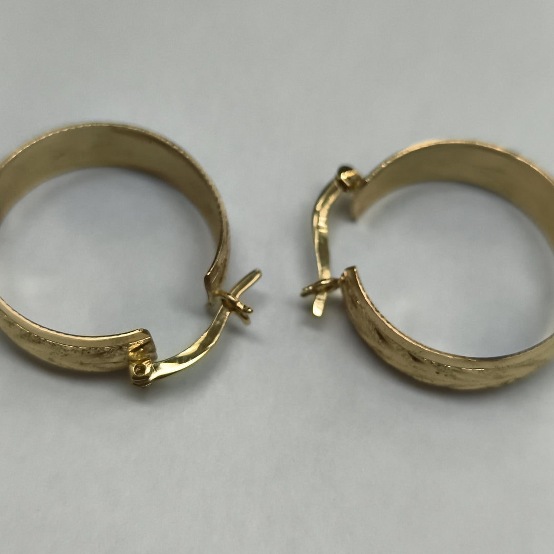 ARRACADAS PAR ORO 10 K 4,30 GRMS (SEMINUEVO)