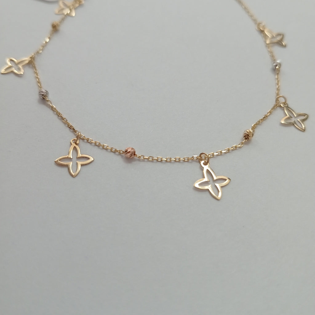 PULSERAS DAMA ORO 14K 1.1 (NUEVO)