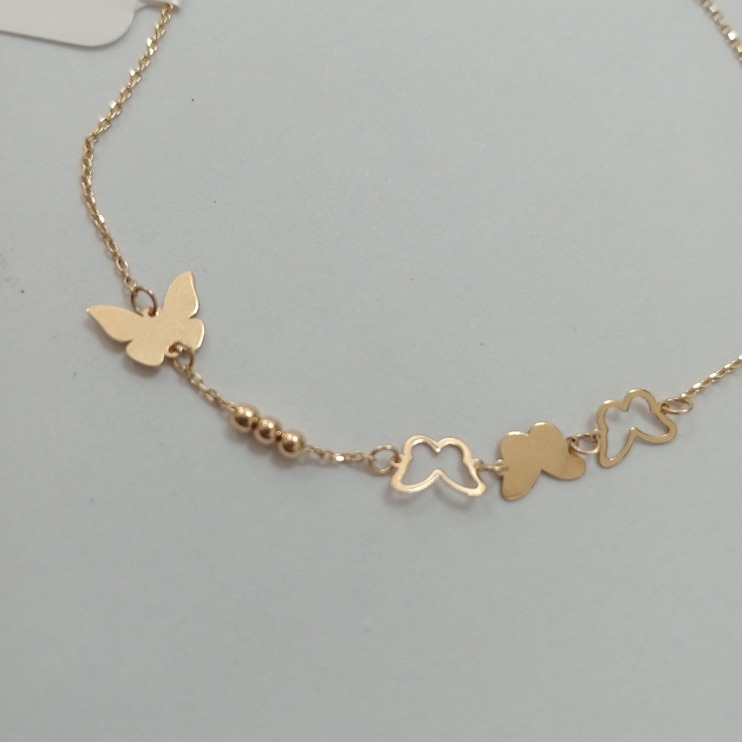 PULSERAS DAMA ORO 14K 1.1 (NUEVO)
