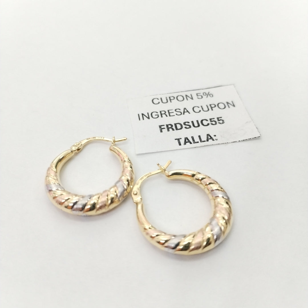 ARRACADAS ORO 14K 1.9 (NUEVO)