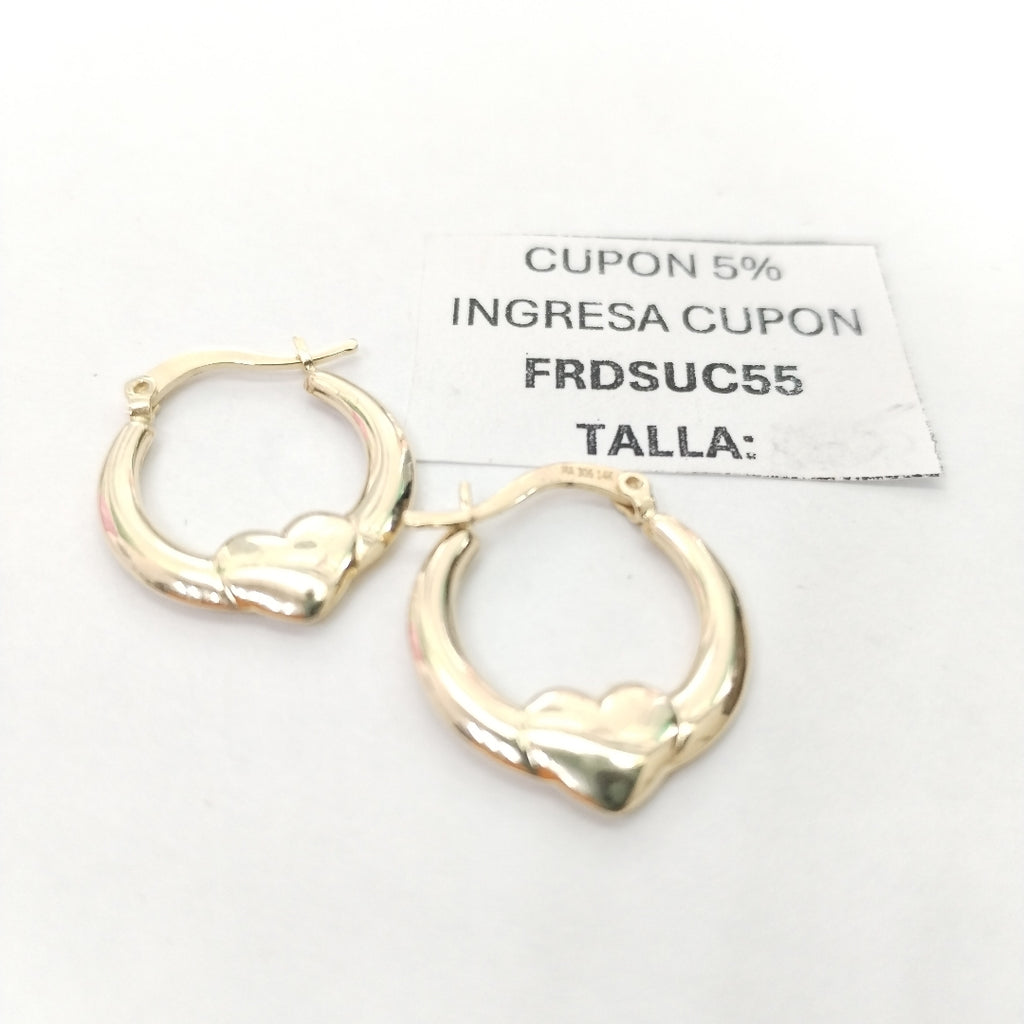ARRACADAS ORO 14K 1.3 (NUEVO)