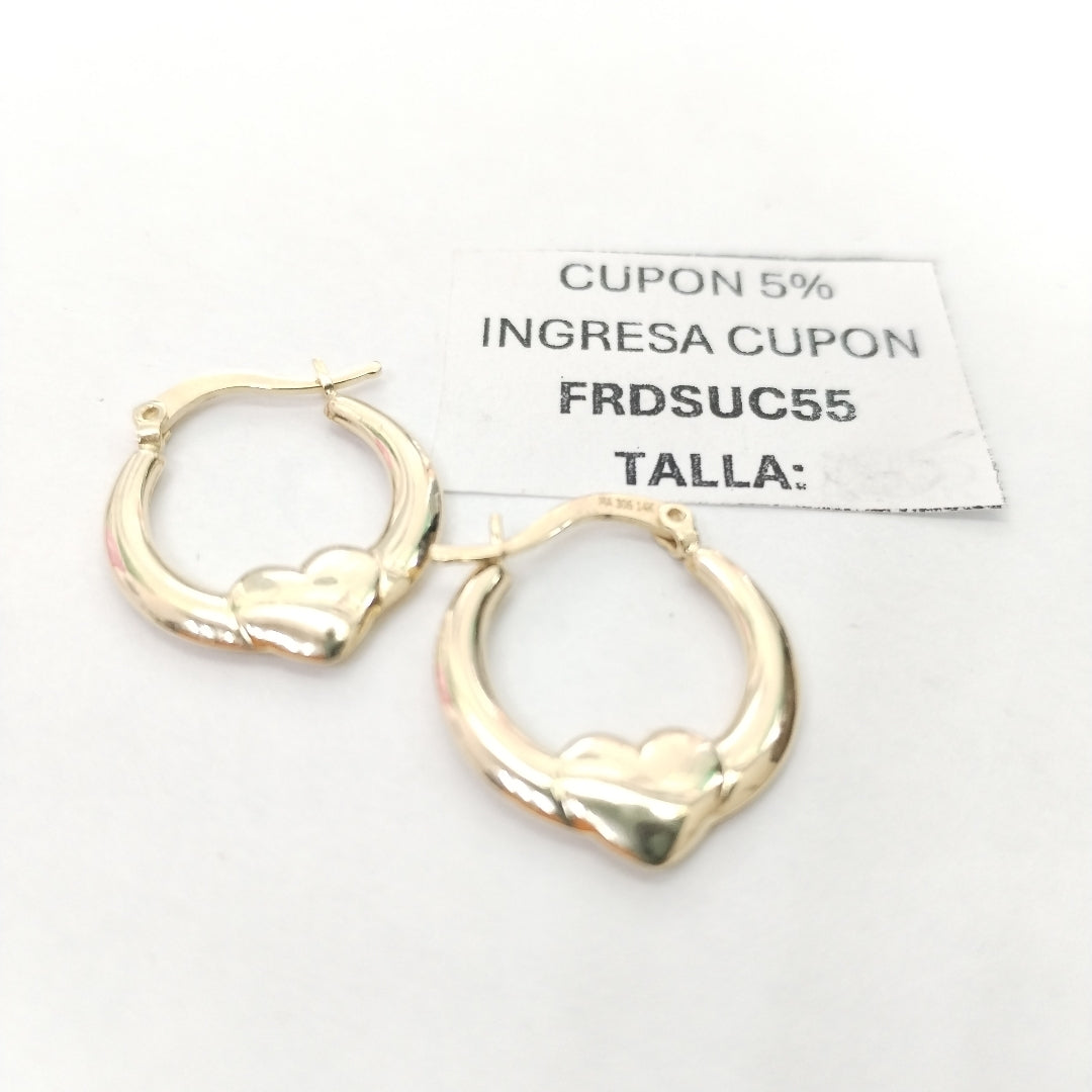 ARRACADAS ORO 14K 1.3 (NUEVO)