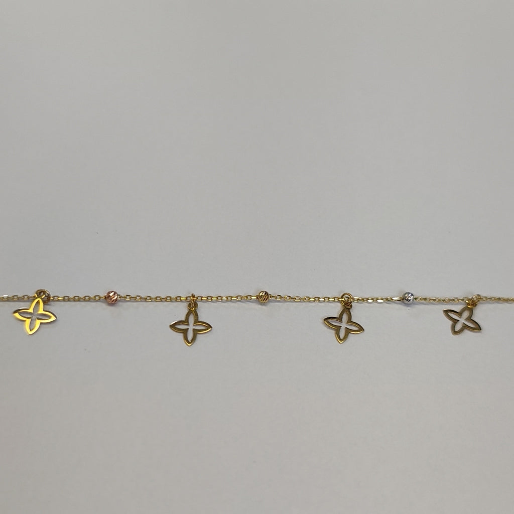 PULSERAS DAMA ORO 14K 1.2 (NUEVO)