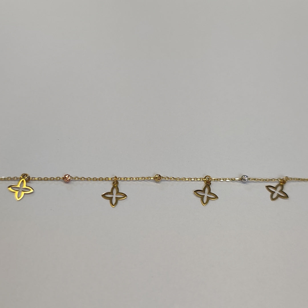 PULSERAS DAMA ORO 14K 1.2 (NUEVO)