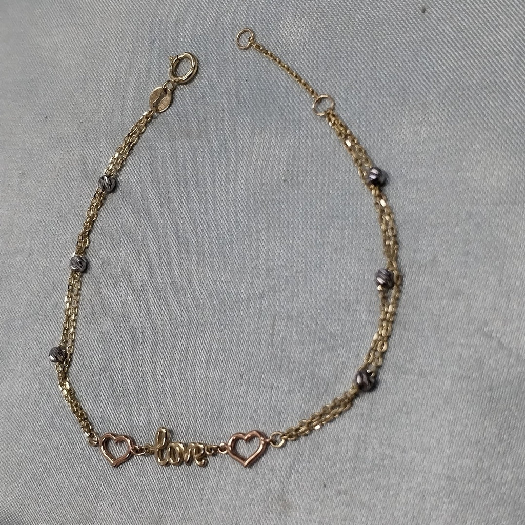 PULSERAS DAMA ORO 14K 1.5 (NUEVO)