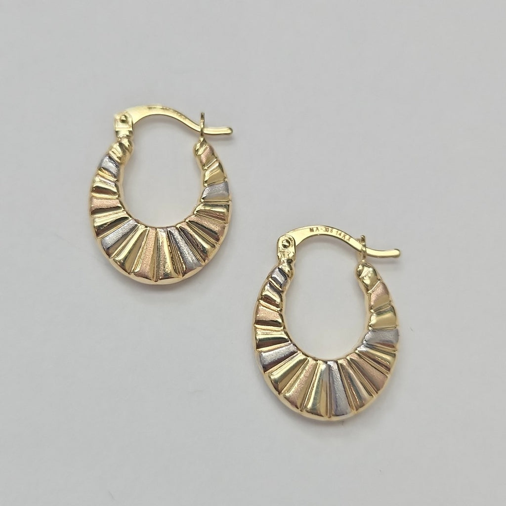 ARRACADAS ORO 14K 1.5 (NUEVO)
