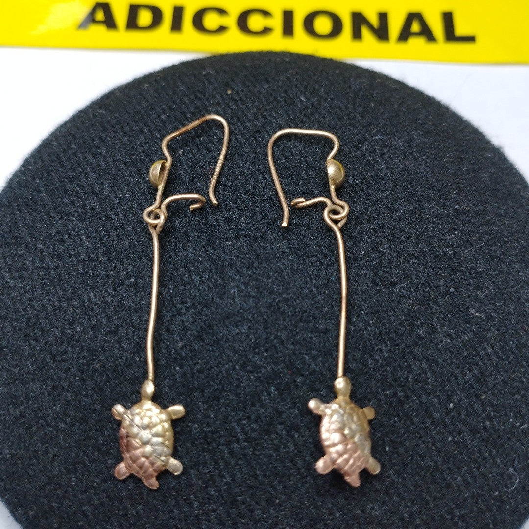 ARETES PAR ORO 10 K 1 GRMS (SEMINUEVO)