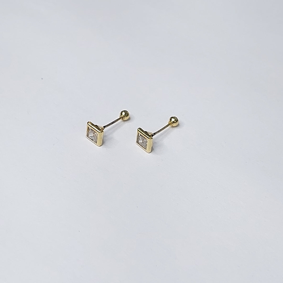 BROQUELES PAR ORO 10 K 0.4 GRMS (SEMINUEVO)