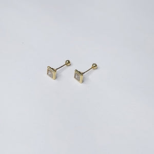 BROQUELES PAR ORO 10 K 0.4 GRMS (SEMINUEVO)