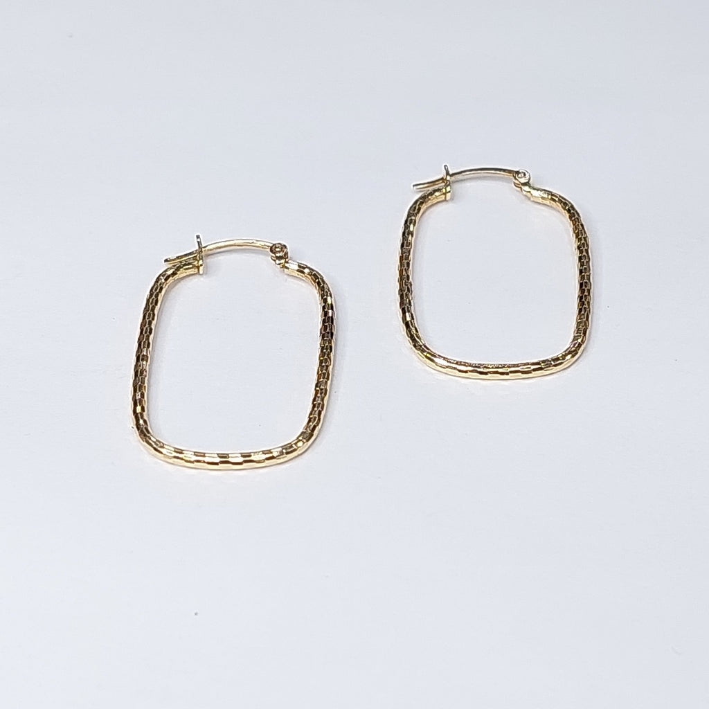 ARRACADAS PAR ORO 14 K 2,60 GRMS (SEMINUEVO)