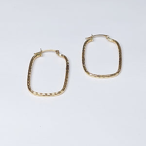 ARRACADAS PAR ORO 14 K 2,60 GRMS (SEMINUEVO)