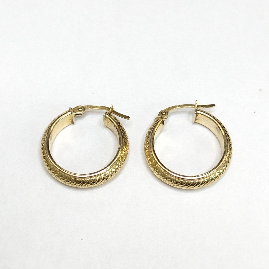 ARRACADAS PAR ORO 14 K 2.2 GRMS (SEMINUEVO)