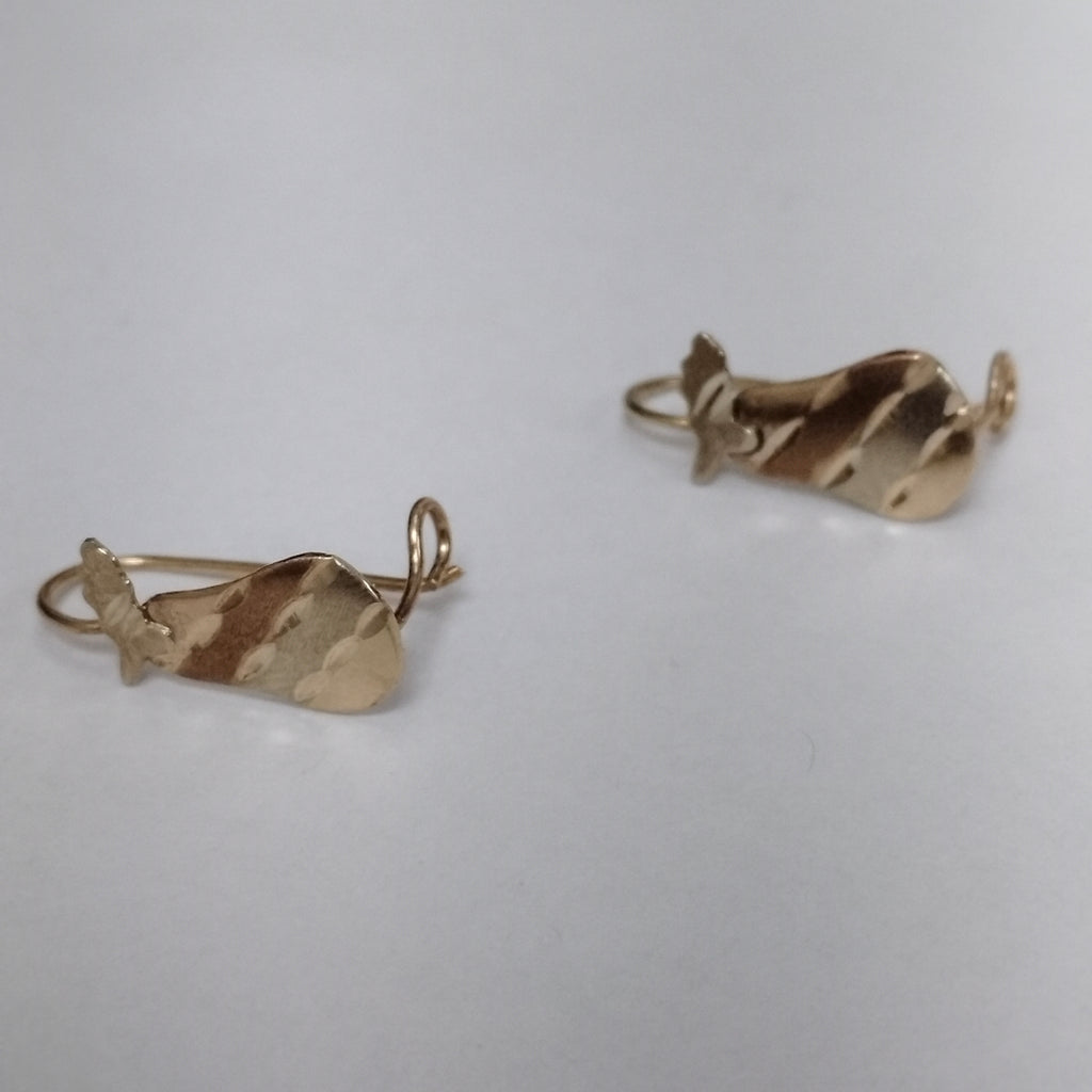 ARETES PAR ORO 10 K 0.8 GRMS (SEMINUEVO)