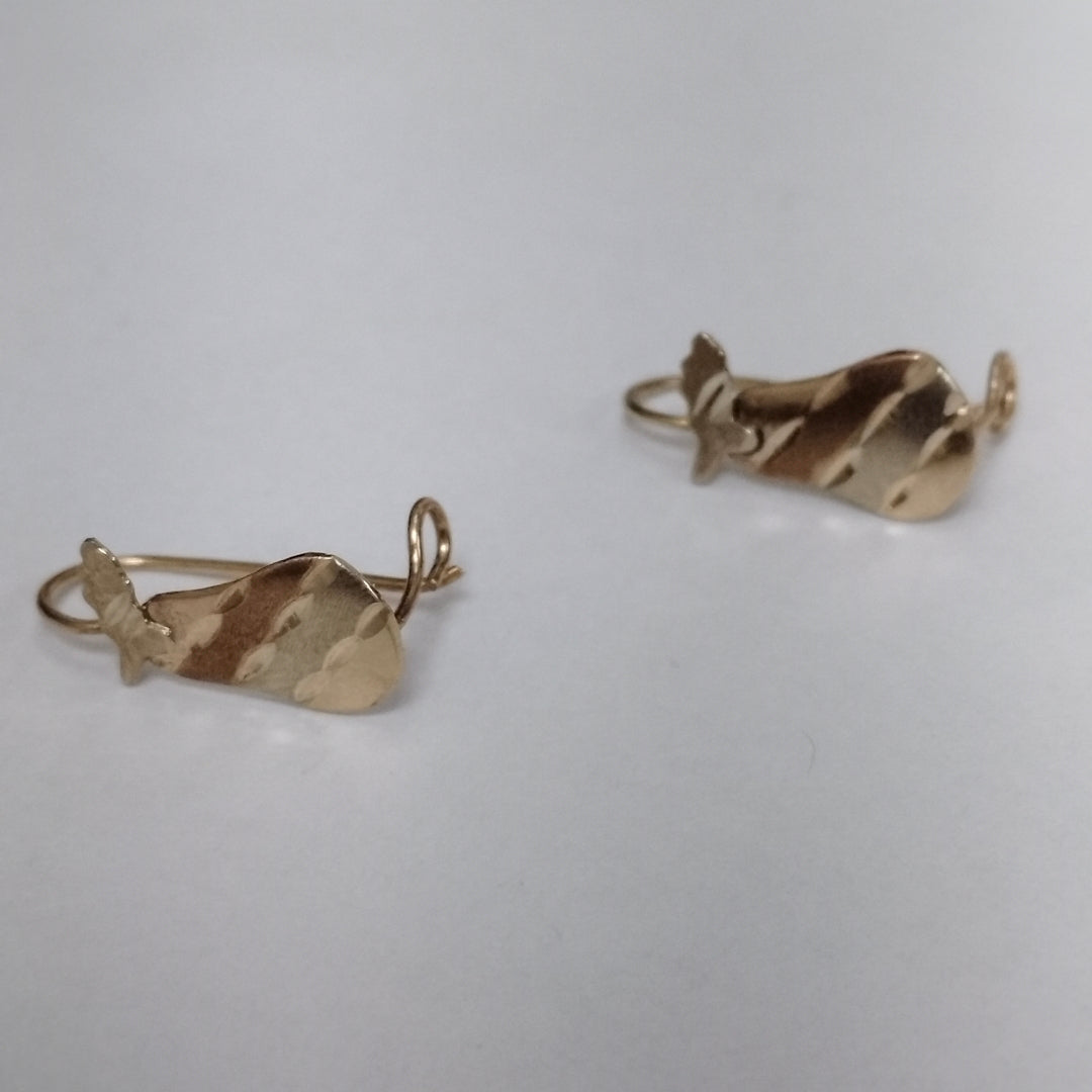 ARETES PAR ORO 10 K 0.8 GRMS (SEMINUEVO)