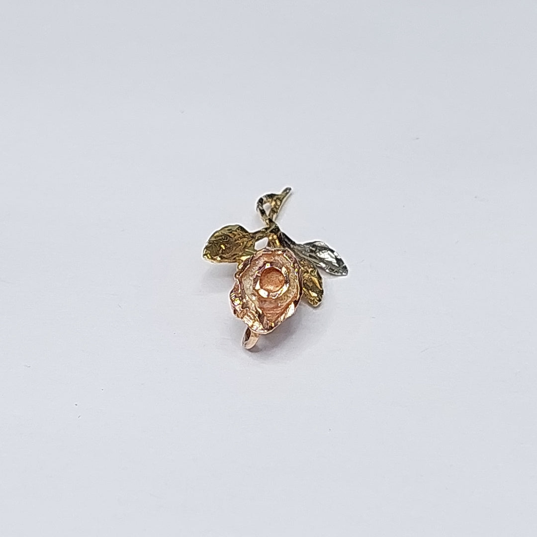 DIJE ORO COMBINADO 14 K 2,30 GRMS (SEMINUEVO)