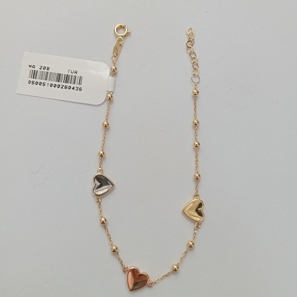 PULSERAS DAMA ORO 14K 2 (NUEVO)