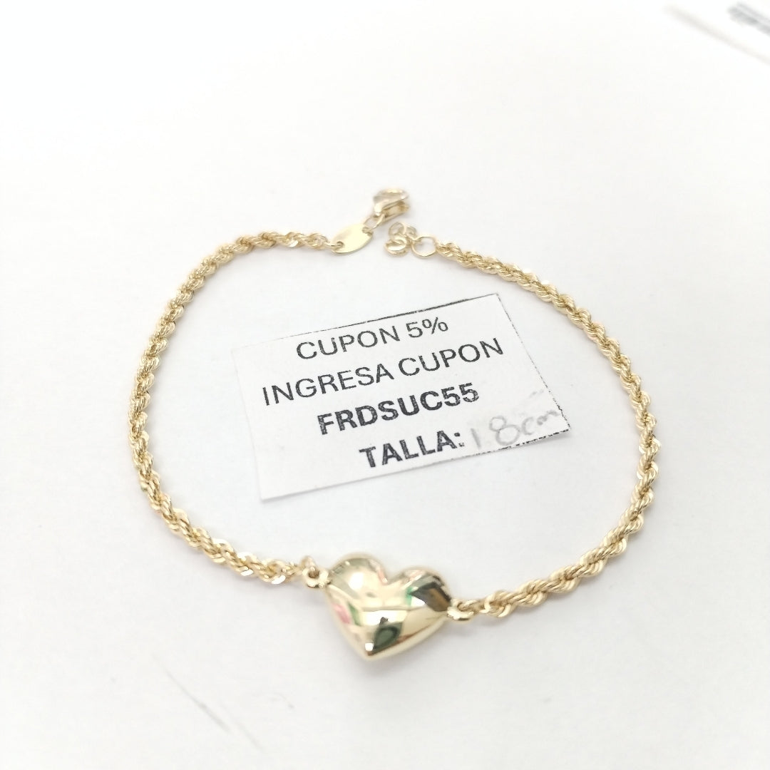 PULSERAS DAMA ORO 14K 1.7 (NUEVO)