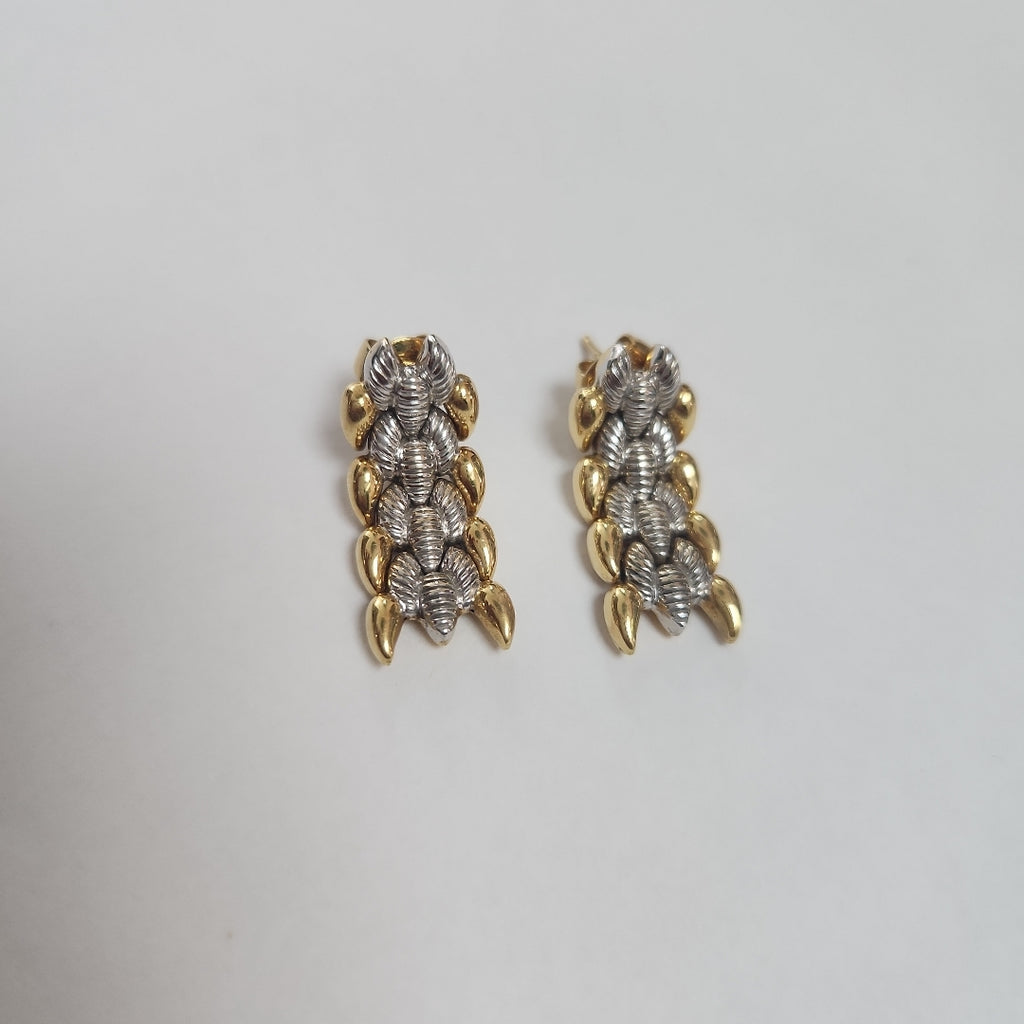 BROQUELES PAR ORO 18 K 5,70 GRMS (SEMINUEVO)