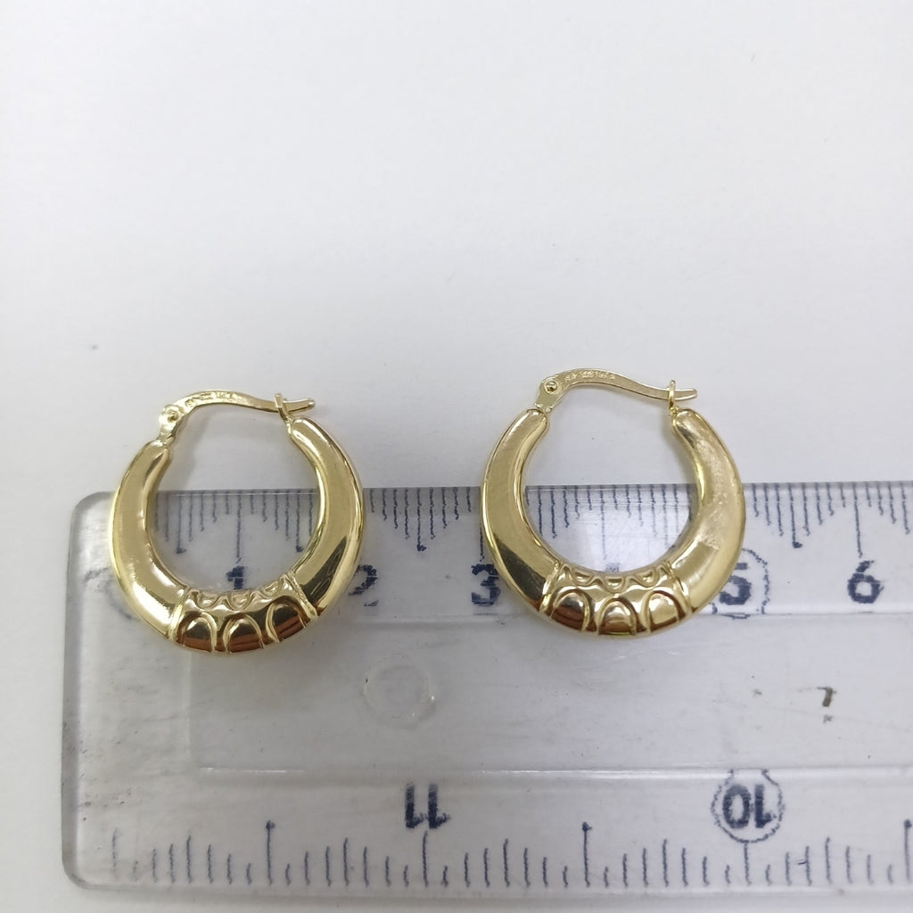 ARRACADAS ORO 14K 2.1 (NUEVO)