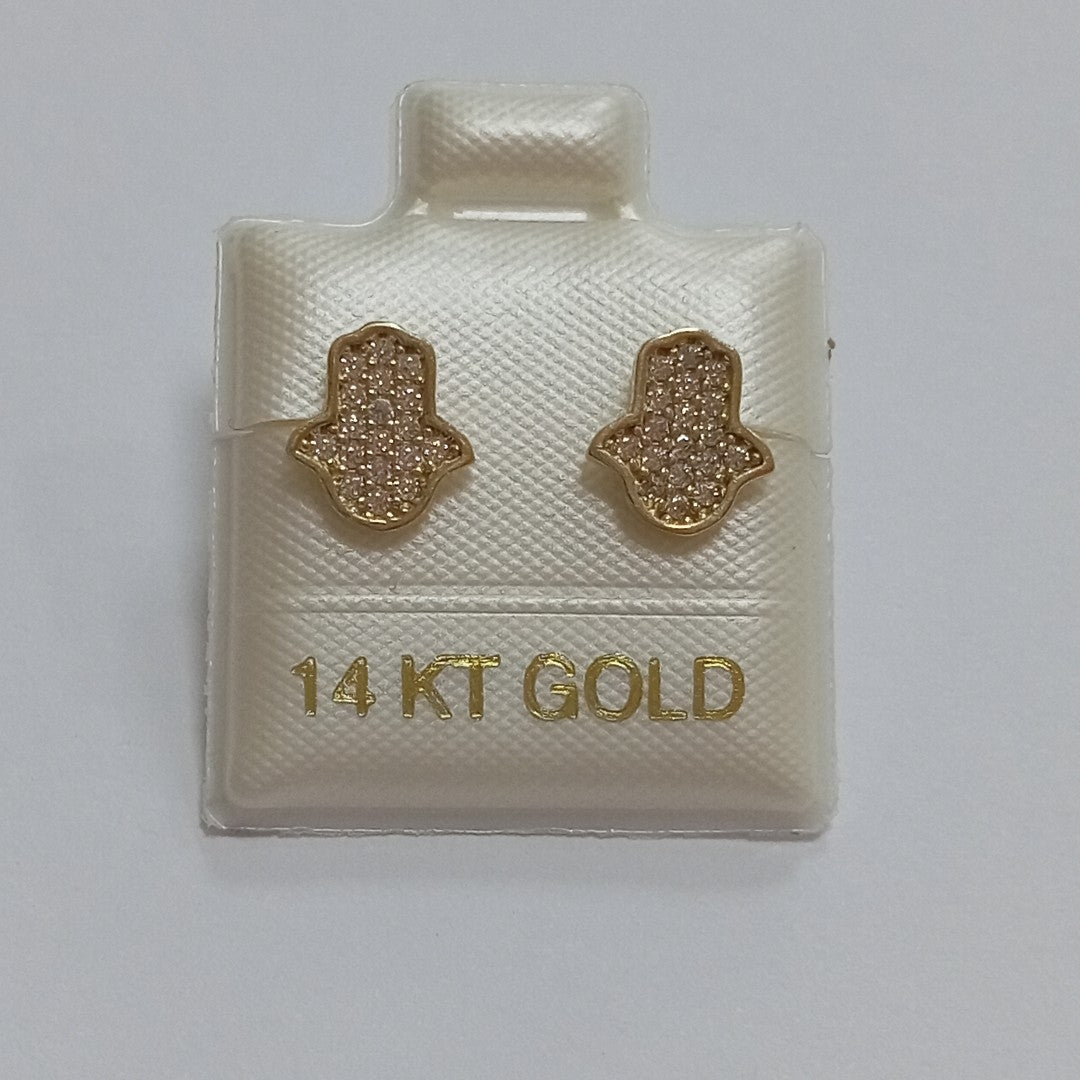 BROQUELES ORO 14K 1.3 (NUEVO)