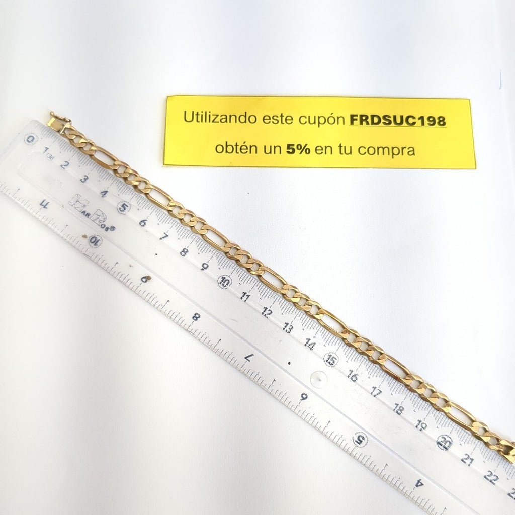 PULSERA ORO 14 K 13,30 GRMS (SEMINUEVO)