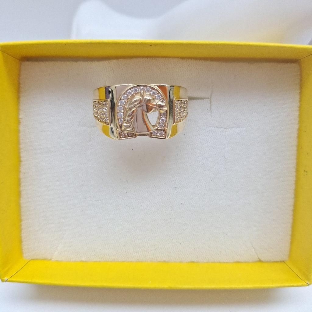ANILLOS CABALLERO ORO 10K 5.1 (NUEVO)