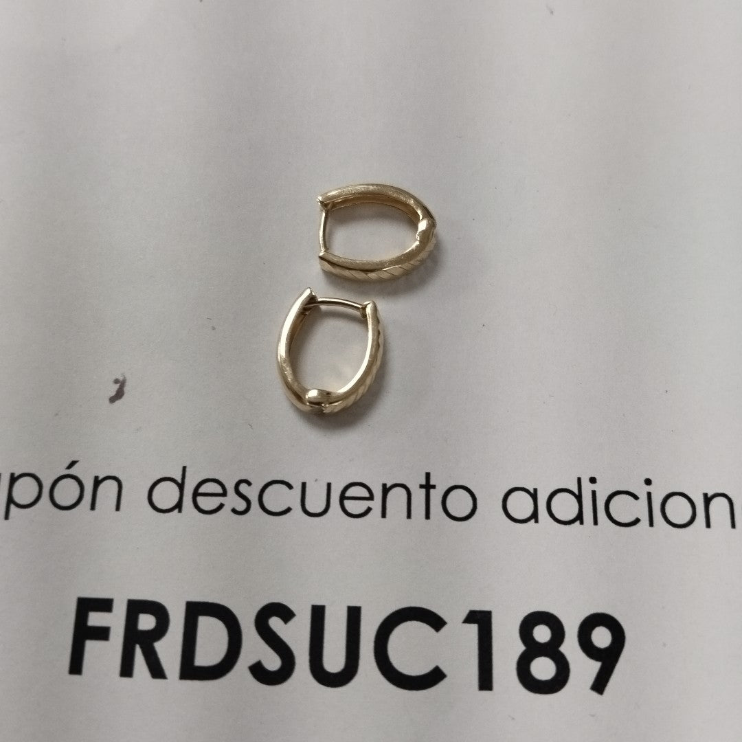 HUGGIES ORO 14K 1.1 (NUEVO)