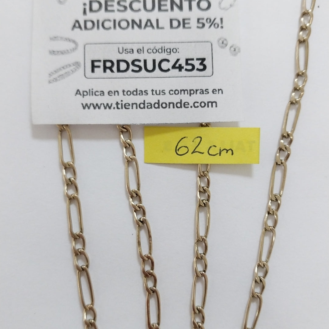 CADENA ORO 8 K 8.8 GRMS (SEMINUEVO)