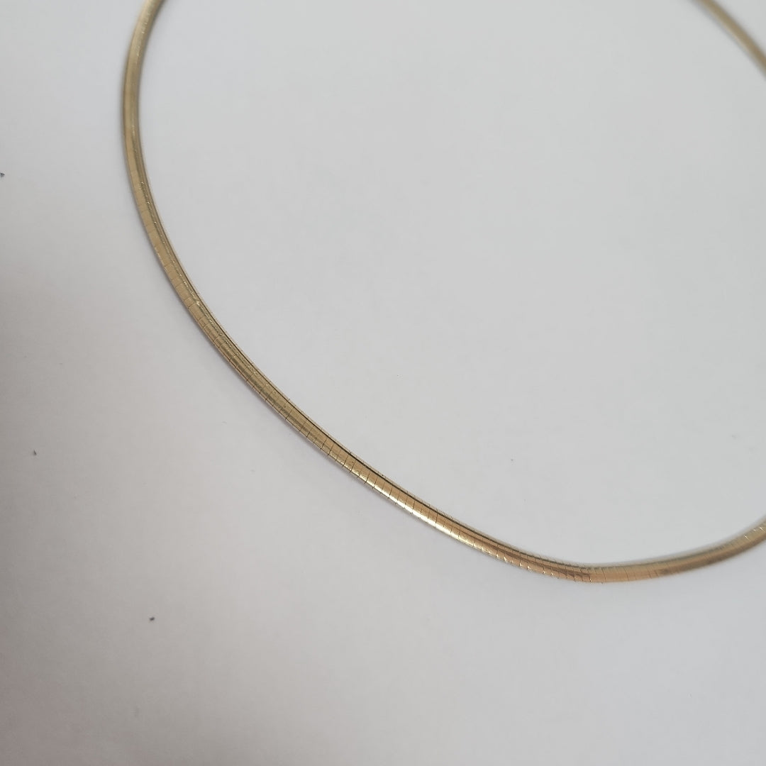 GARGANTILLA ORO,ORO BLANCO 14 K 10,80 GRMS (SEMINUEVO)