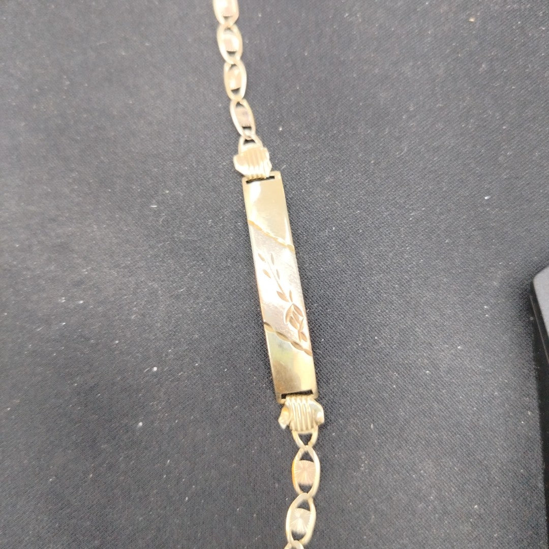 ESCLAVA ORO COMBINADO 10 K 4,30 GRMS (SEMINUEVO)