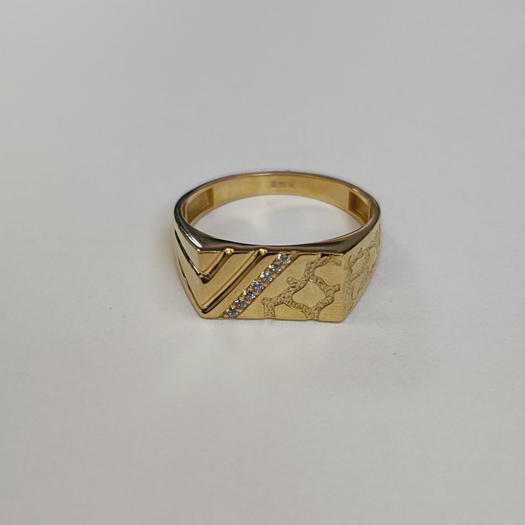 ANILLOS CABALLERO ORO 14K 3.7 (NUEVO)
