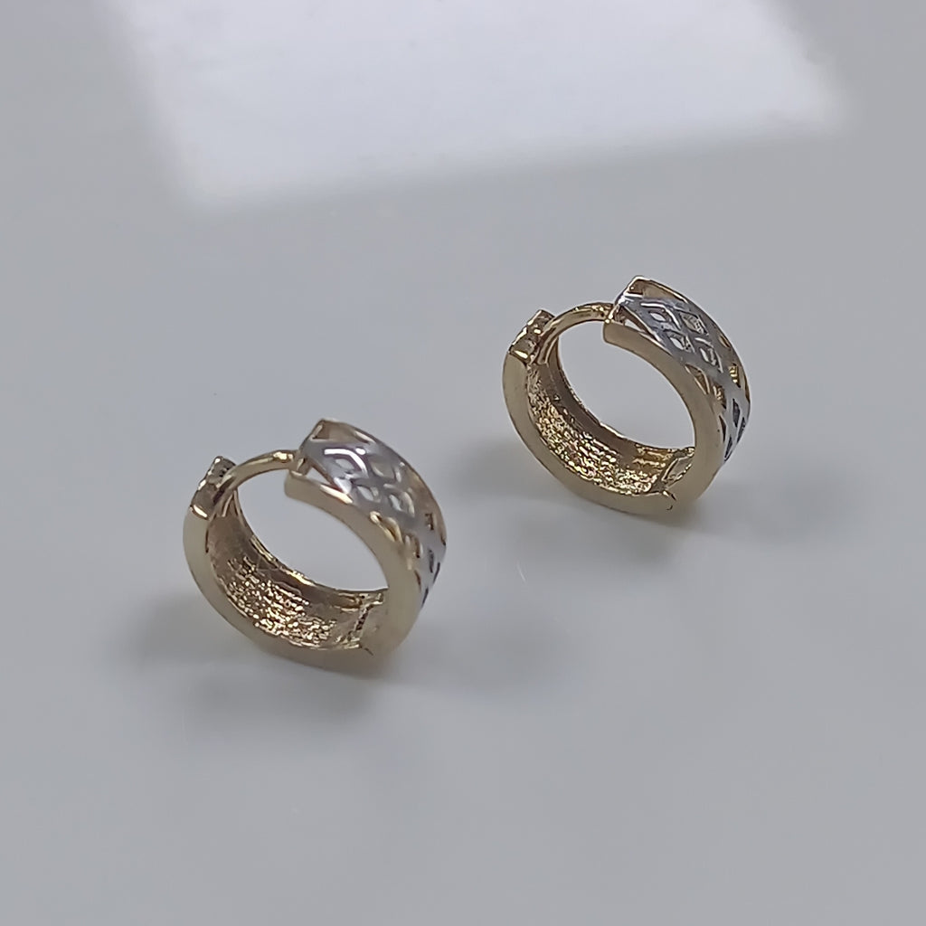 BROQUELES PAR ORO 14 K 2 GRMS (SEMINUEVO)
