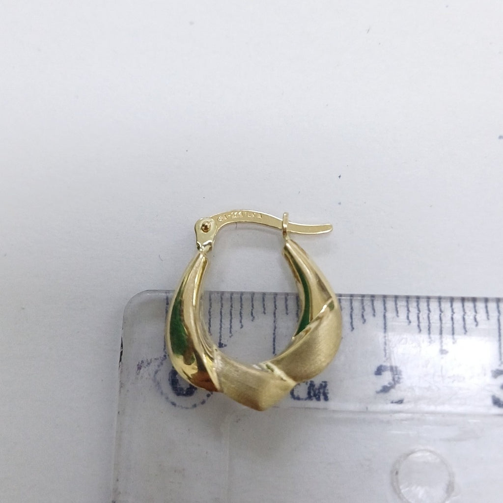 ARRACADAS ORO 14K 1.4 (NUEVO)