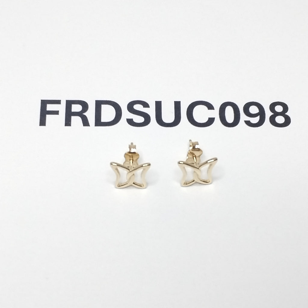 BROQUELES ORO 14K 1.2 (NUEVO)