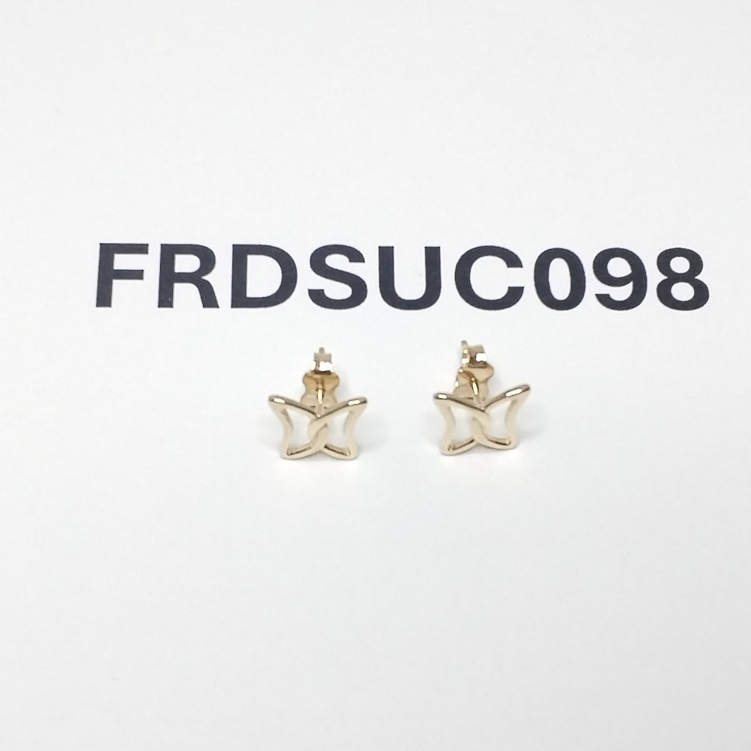 BROQUELES ORO 14K 1.2 (NUEVO)