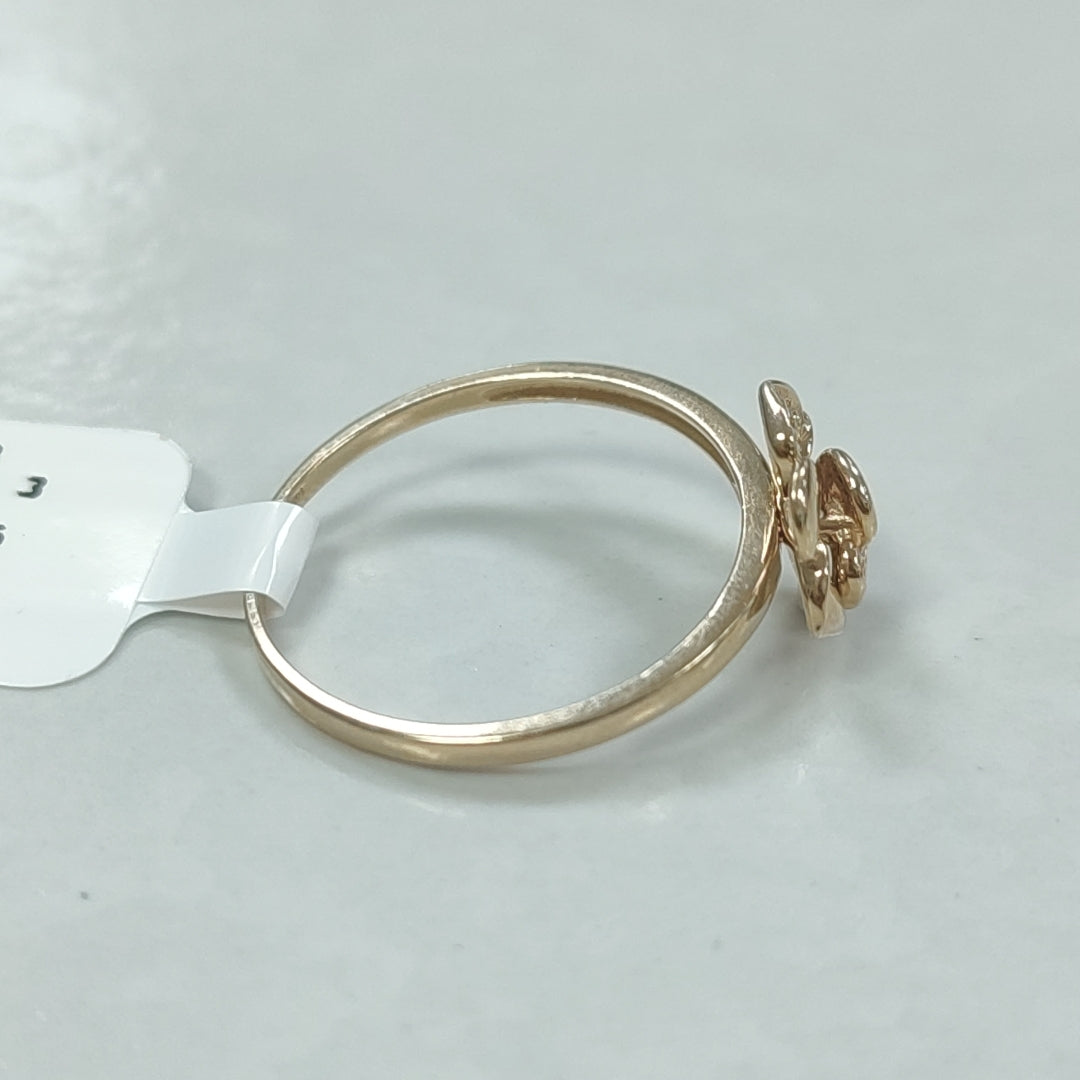ANILLOS DAMA ORO 14K 2 (NUEVO)