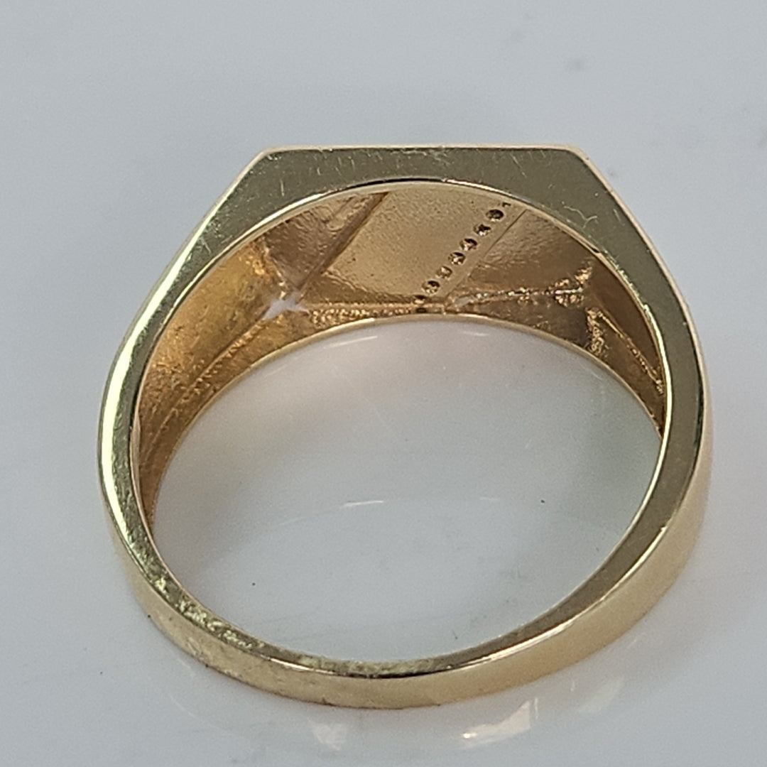 ANILLOS CABALLERO ORO 10K 3.9 (NUEVO)