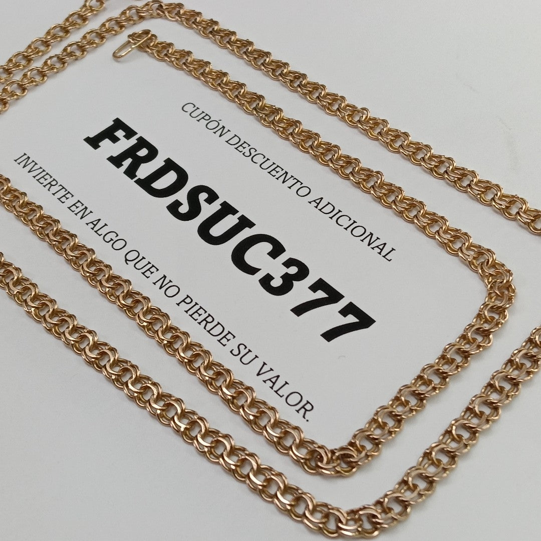CADENA ORO 10 K 19.3 GRMS (SEMINUEVO)