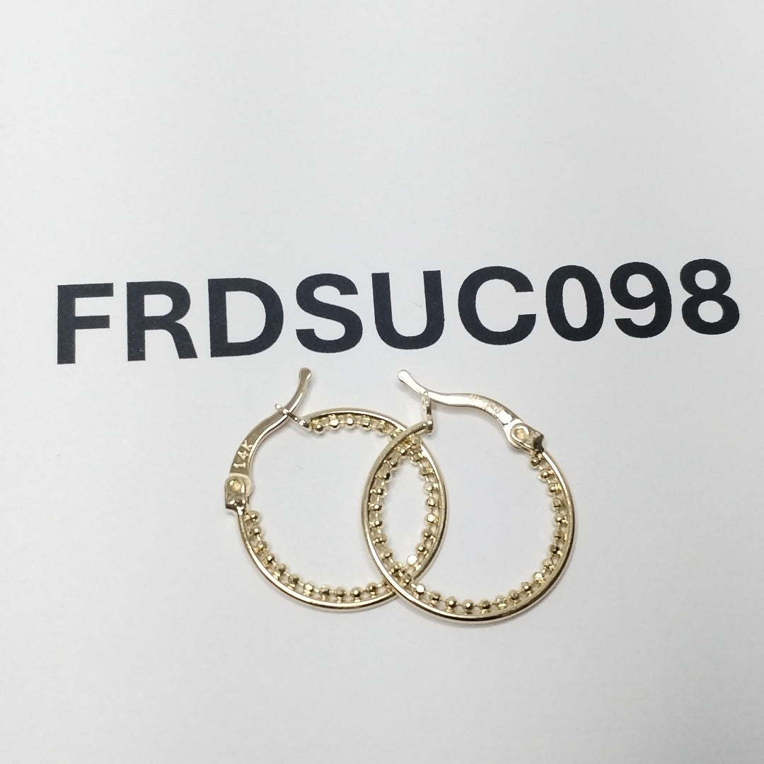 ARRACADAS ORO 14K 1.8 (NUEVO)
