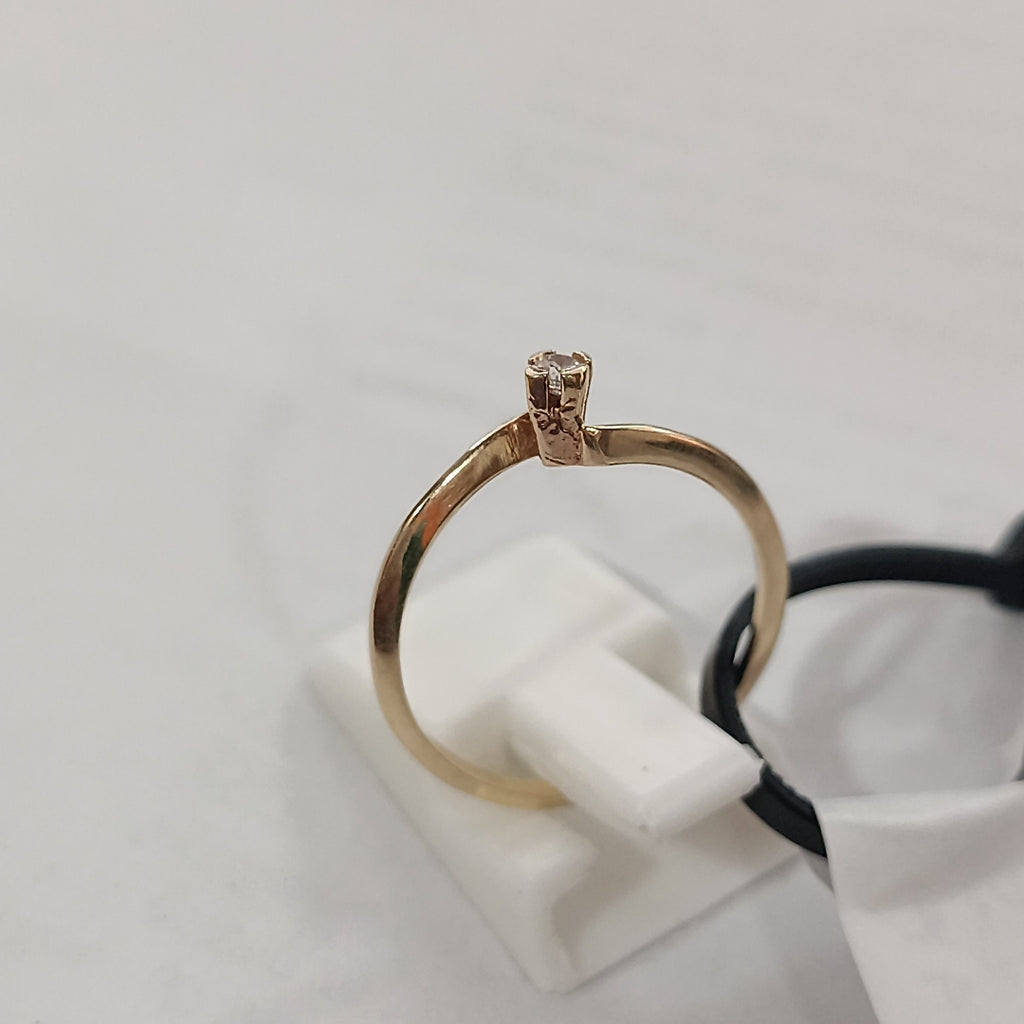 ANILLO ORO 14 K 1.3 GRMS (SEMINUEVO)