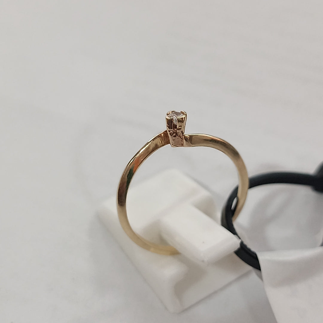 ANILLO ORO 14 K 1.3 GRMS (SEMINUEVO)