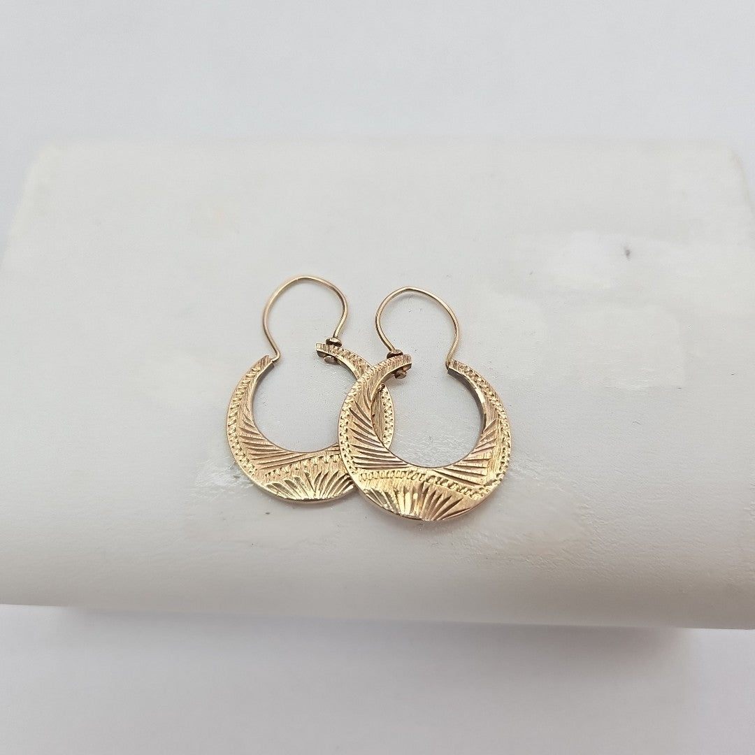 ARETES PAR ORO 8 K 2,30 GRMS (SEMINUEVO)