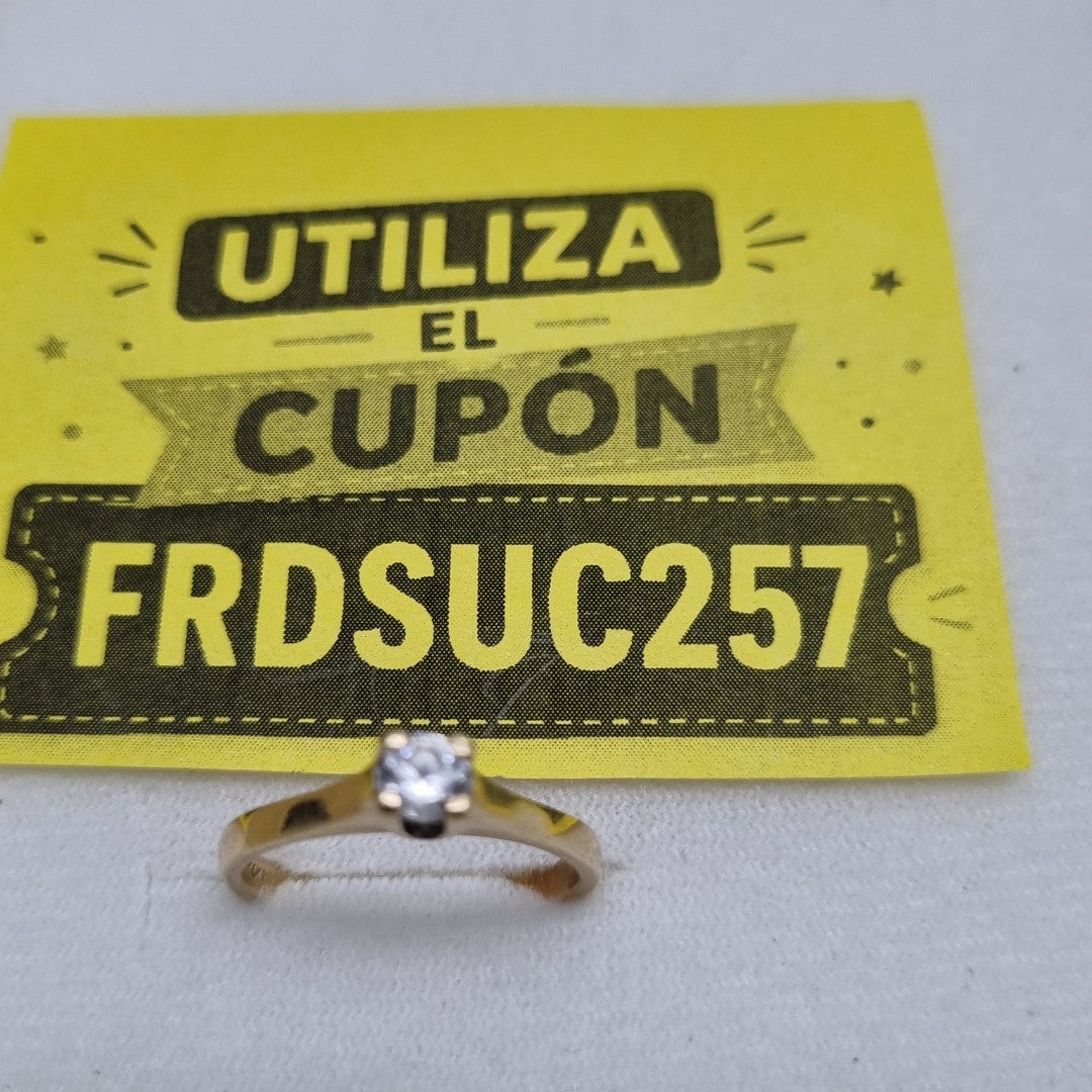 ANILLITO ORO 10 K 2.7 GRMS (SEMINUEVO)