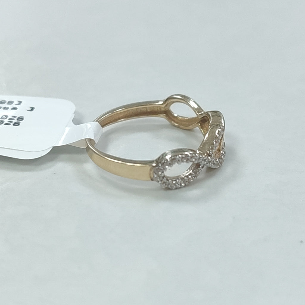 ANILLOS DAMA ORO 14K 1.6 (NUEVO)