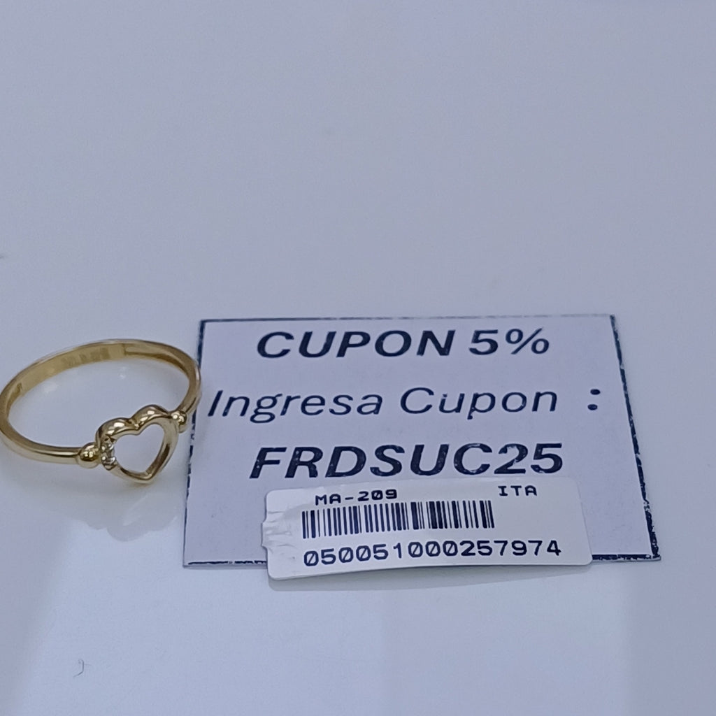 ANILLOS DAMA ORO 14K 1.3 (NUEVO)
