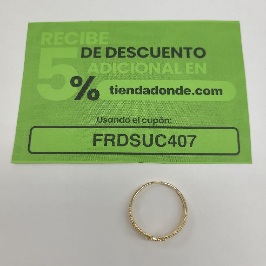 ANILLOS DAMA ORO 10K 1.8 (NUEVO)