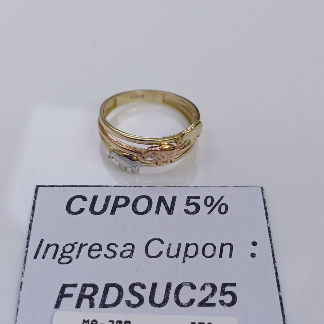 ANILLOS DAMA ORO 14K 2 (NUEVO)