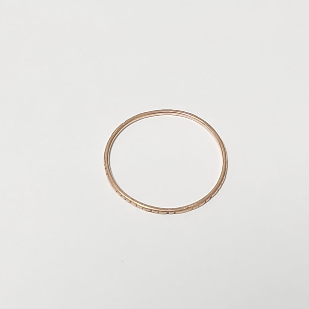 ANILLO ORO 8 K 0,50 GRMS (SEMINUEVO)